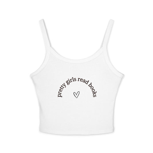 Pretty Girls Read Books Tank Top