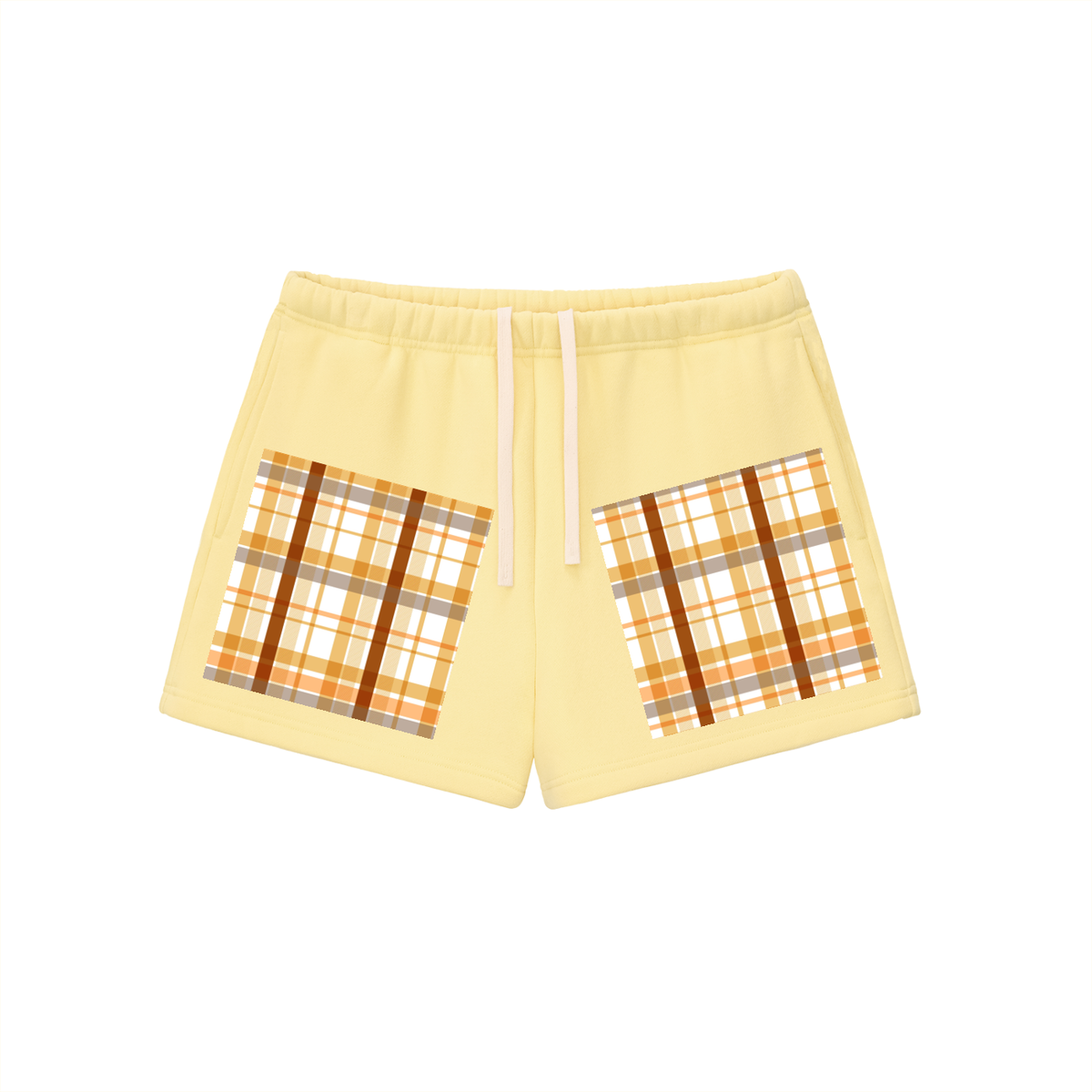 Plaid Patterned Shorts