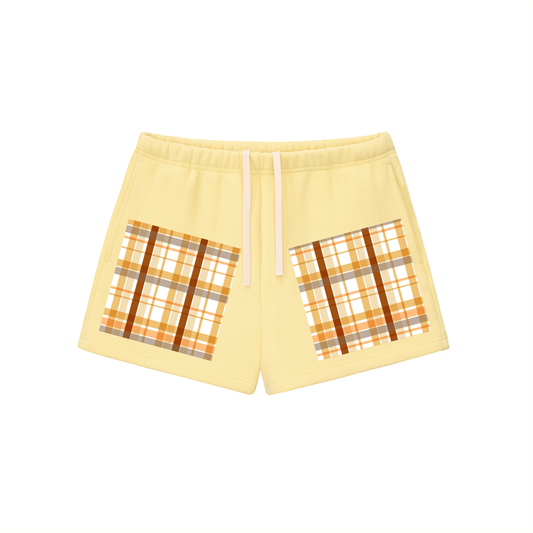 Plaid Patterned Shorts