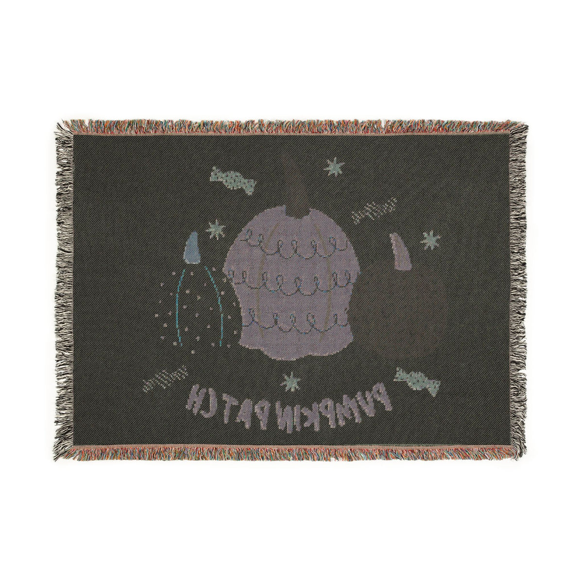 Pumpkin Patch Woven Blanket