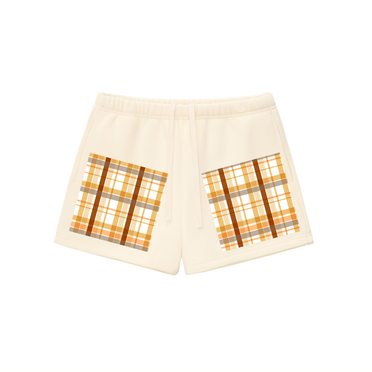 Plaid Patterned Shorts