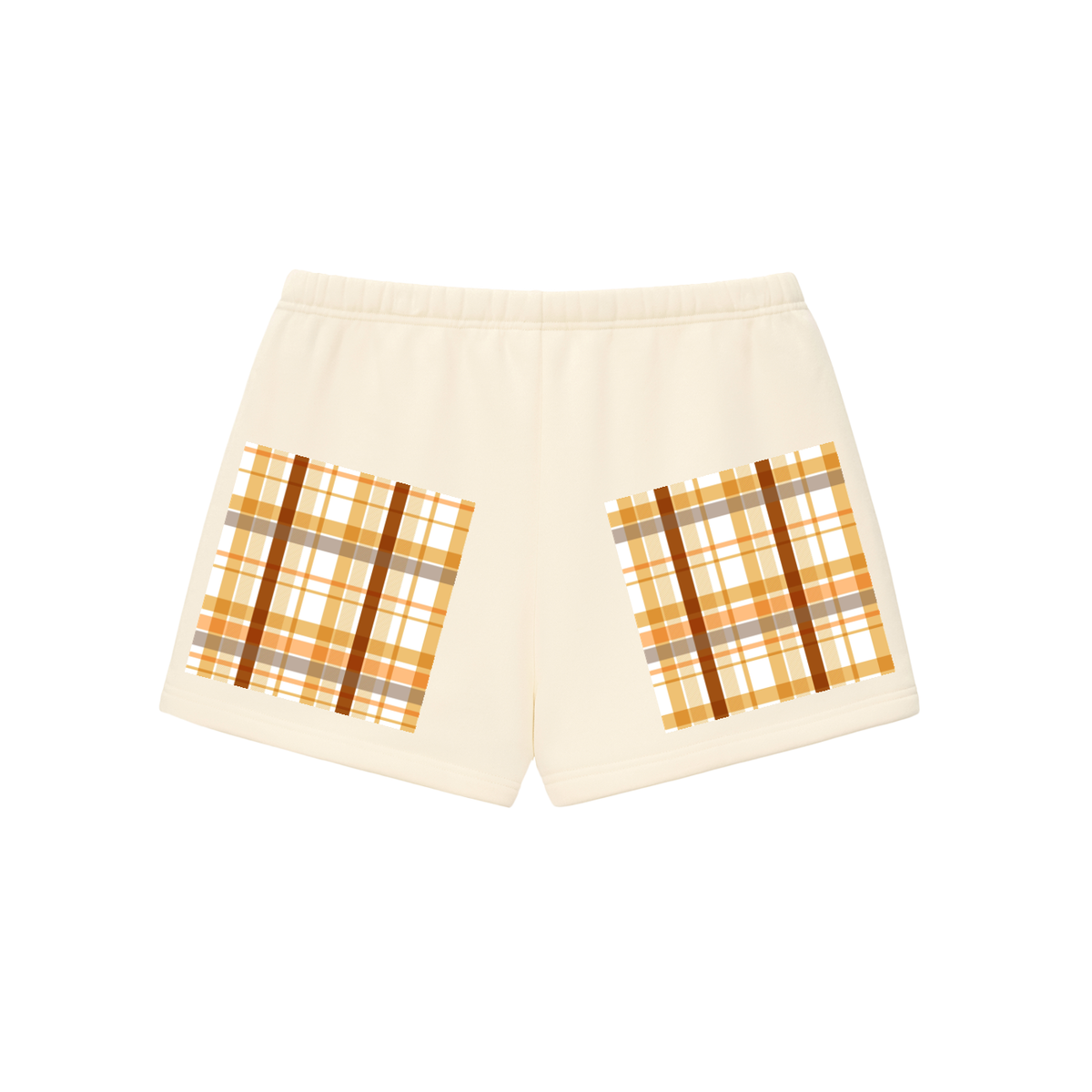 Plaid Patterned Shorts