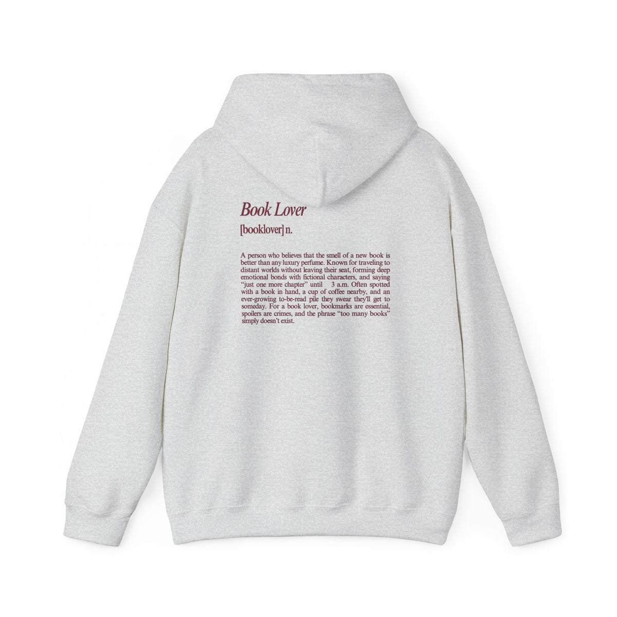 Book Lover Hoodie